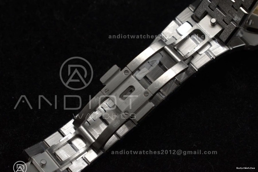 1:1 Dial 15454 Royal Clone Best SS 1033 On APSF White Super Oak Frosted 37mm Edition Bracelet SA3120 Textured Affordable SS 0714